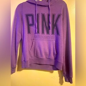 Pink by Victoria’s Secret hoodie used but in great condition